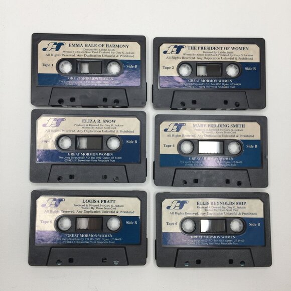 LDS Great Mormon Women Dramatized Audio Cassette Set 12 Tapes 1984 - Picture 4 of 7